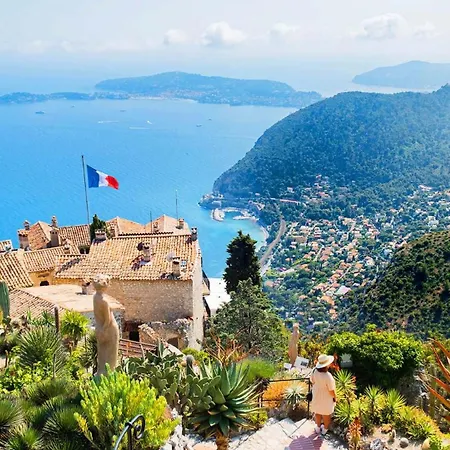 公寓 Cap Martin Luxury - Parking - Terrasse - Piscine - Bouteille De Prosecco 罗克布吕讷-卡普马丹